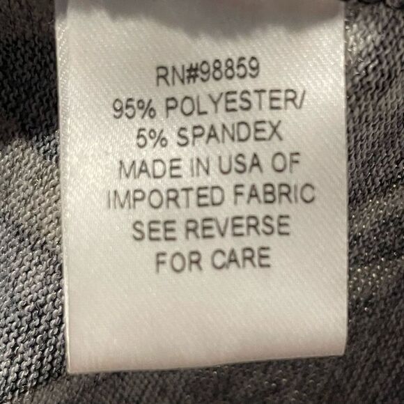 W118 BY WALTER BAKER- animal print sweater maxi dress w/ 3/4 sleeves & side slit - Picture 5 of 7